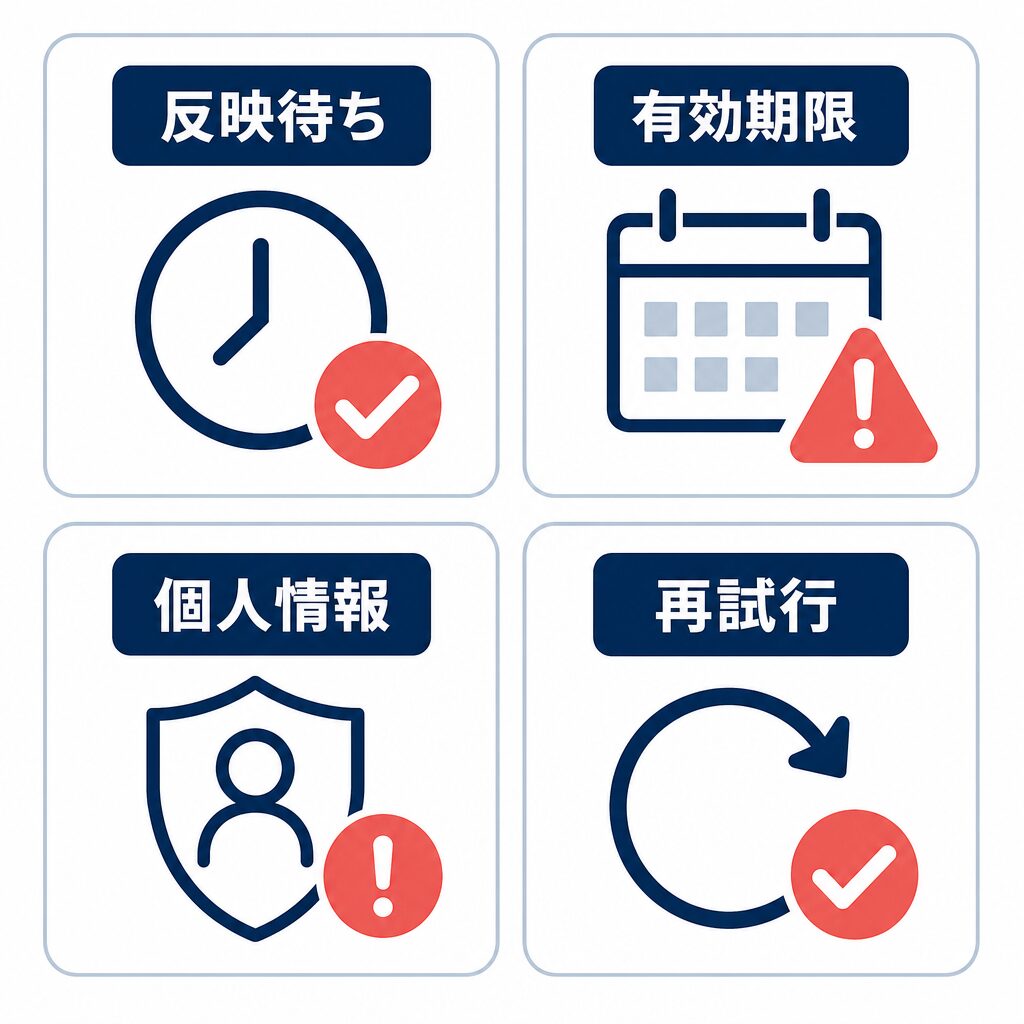 RMS API運用で確認する注意点のチェックリスト